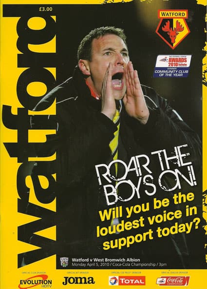 Watford FC v West Bromwich Albion FC 